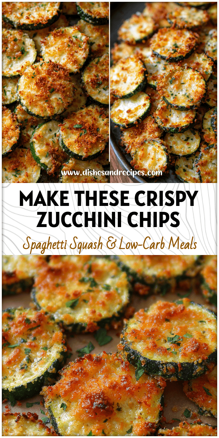 Golden baked parmesan zucchini chips on a tray as a healthy side veggie dish